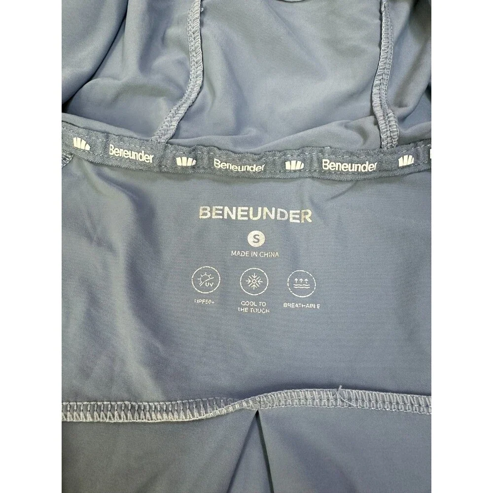 Beneunder Sun Protection Zip Up Jacket Outdoor UPF 50+ Athleisure Adventure S